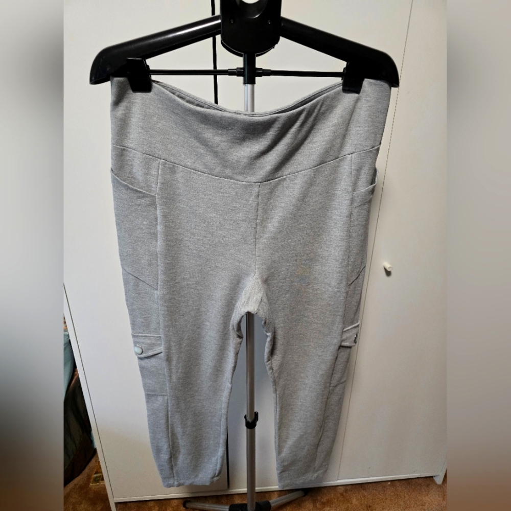 CAbi Heather Gray Leggings
